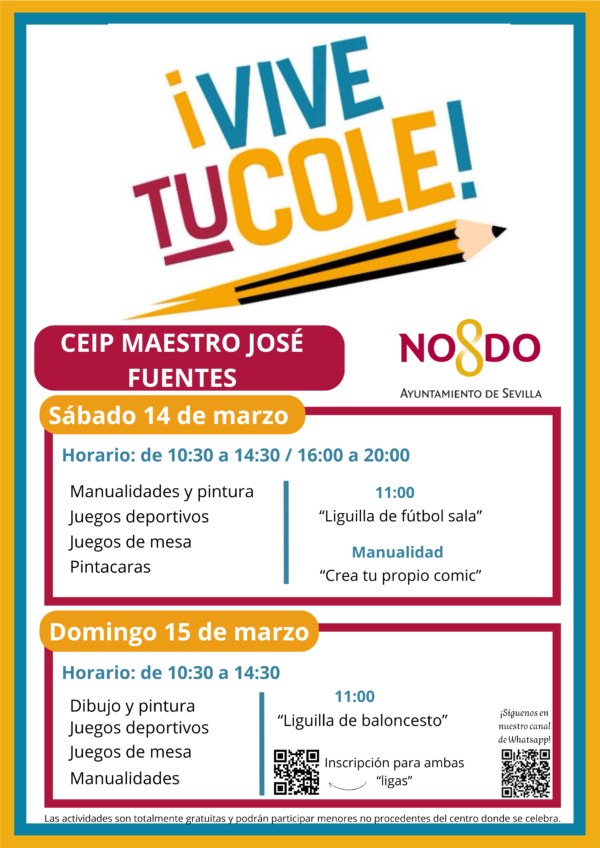 ¡Vive tu cole!